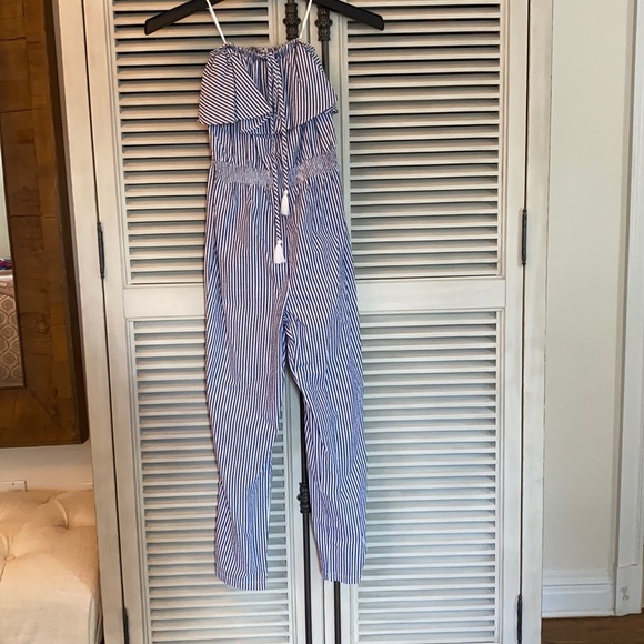 Pinstripe jumpsuit - Picture 1 of 3